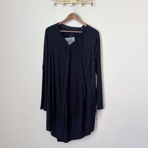 Rundholz Black Label Paneled Dress Large Long Sleeve NEW NWT